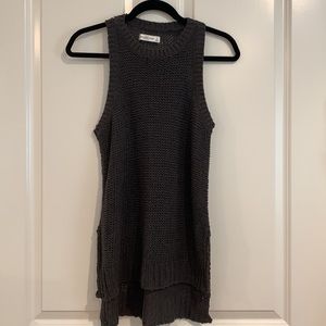 Abercrombie high neck sweater tank